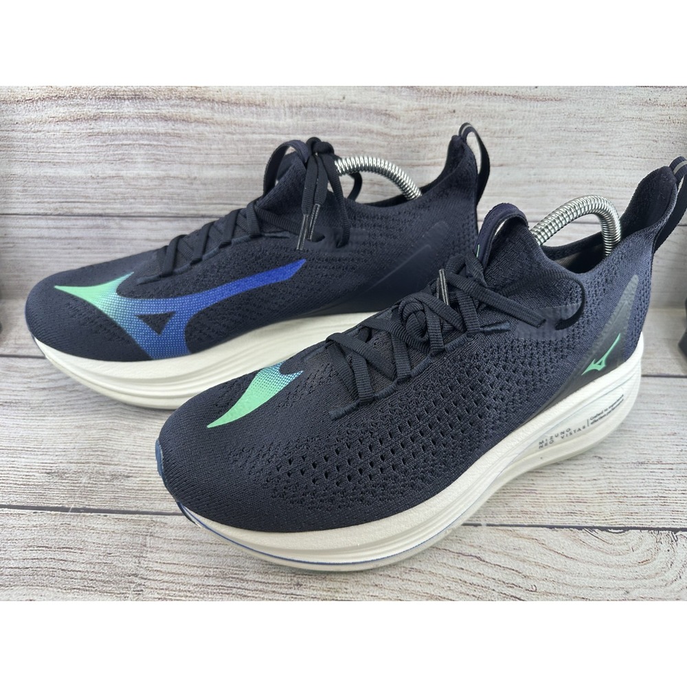 Mizuno Neo Vista 2 Men's Baritone Blue Lace Up Running Shoes Size 9 J1GC253406